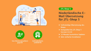 Niederländische E-Mail Vorlagen JTL Shop 5 - NIRICO