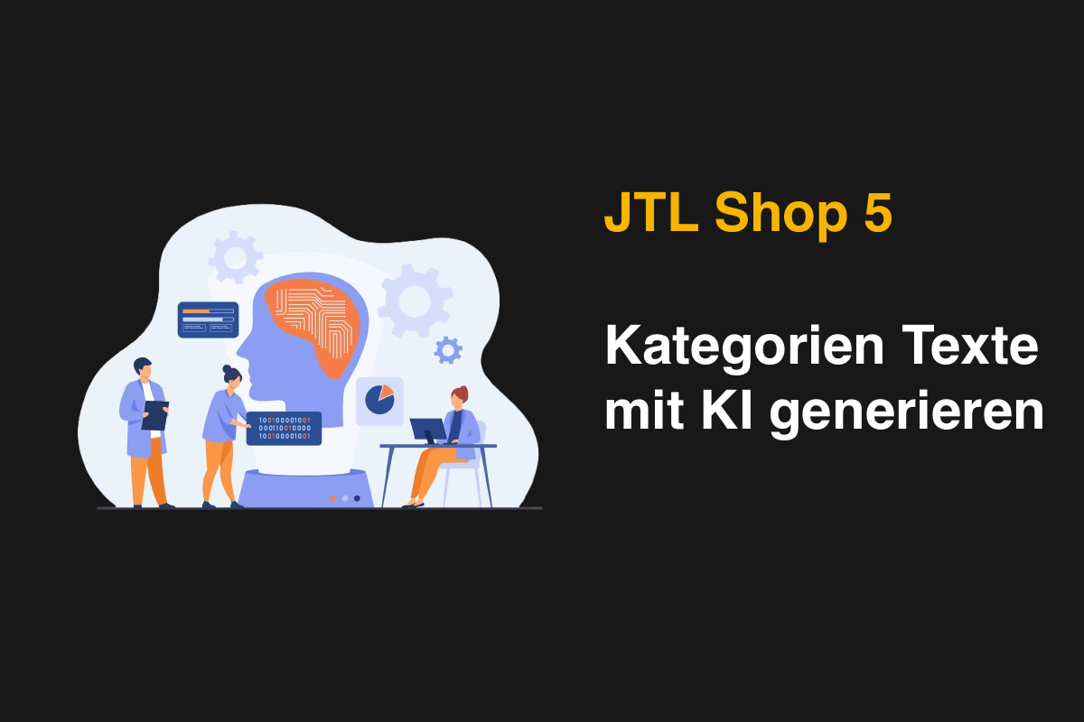 JTL Shop 5 Kategorien Texte mit KI generieren