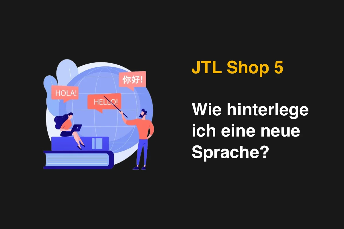 JTL Shop 5 - Neue Sprache aktivieren